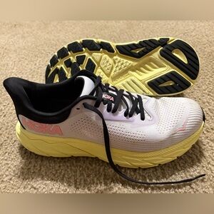 Hoka Women's Athletic Shoes - Purple and Yellow